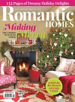 Gingerbread Men Pattern Card featured in Romantic Homes!