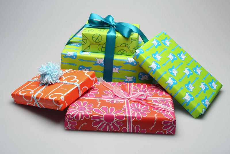 Gift Wrap - Sky of Blue Cards - $6 for 2 sheets 19x27
