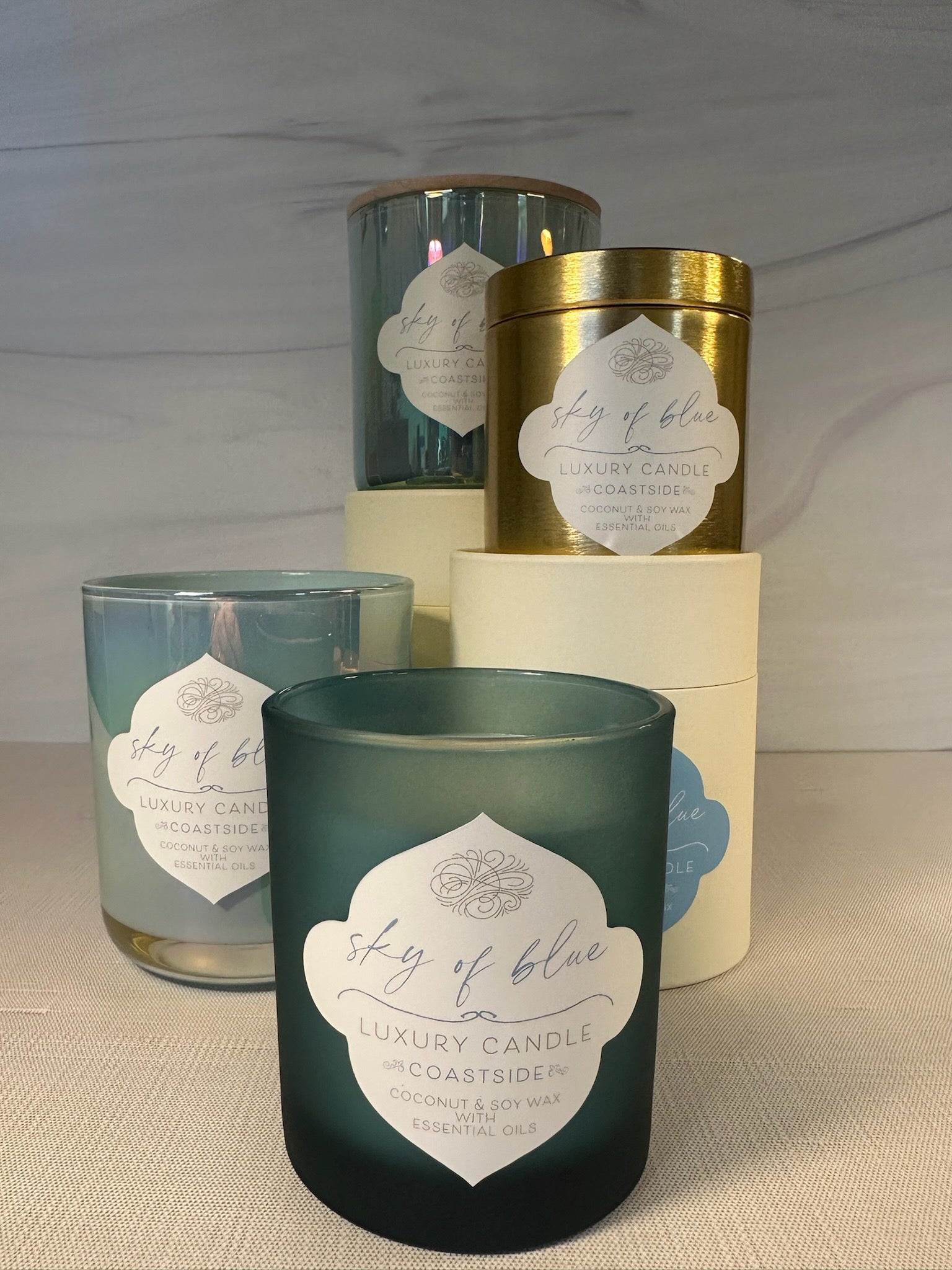 Coastside Icon Medium Luxury Candle