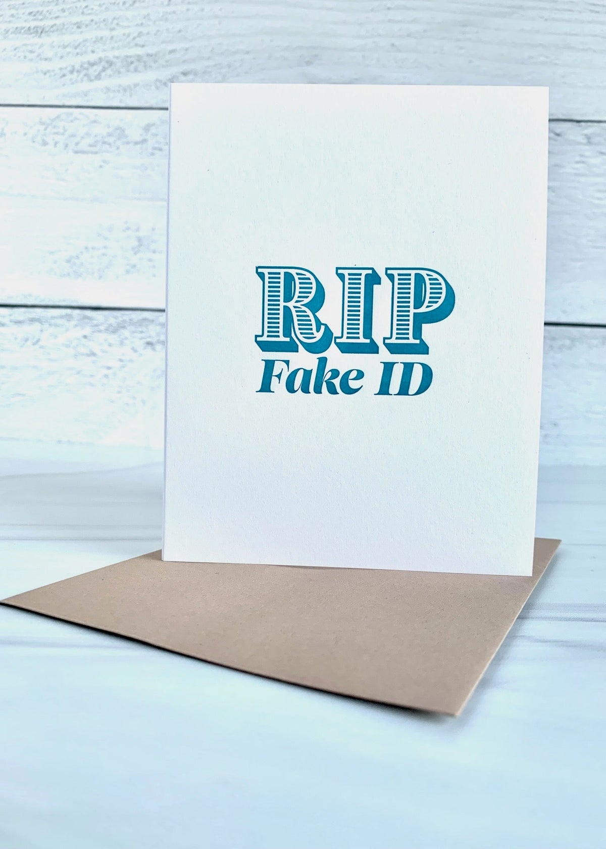 RIP Fake ID – Sky of Blue Press & Papery