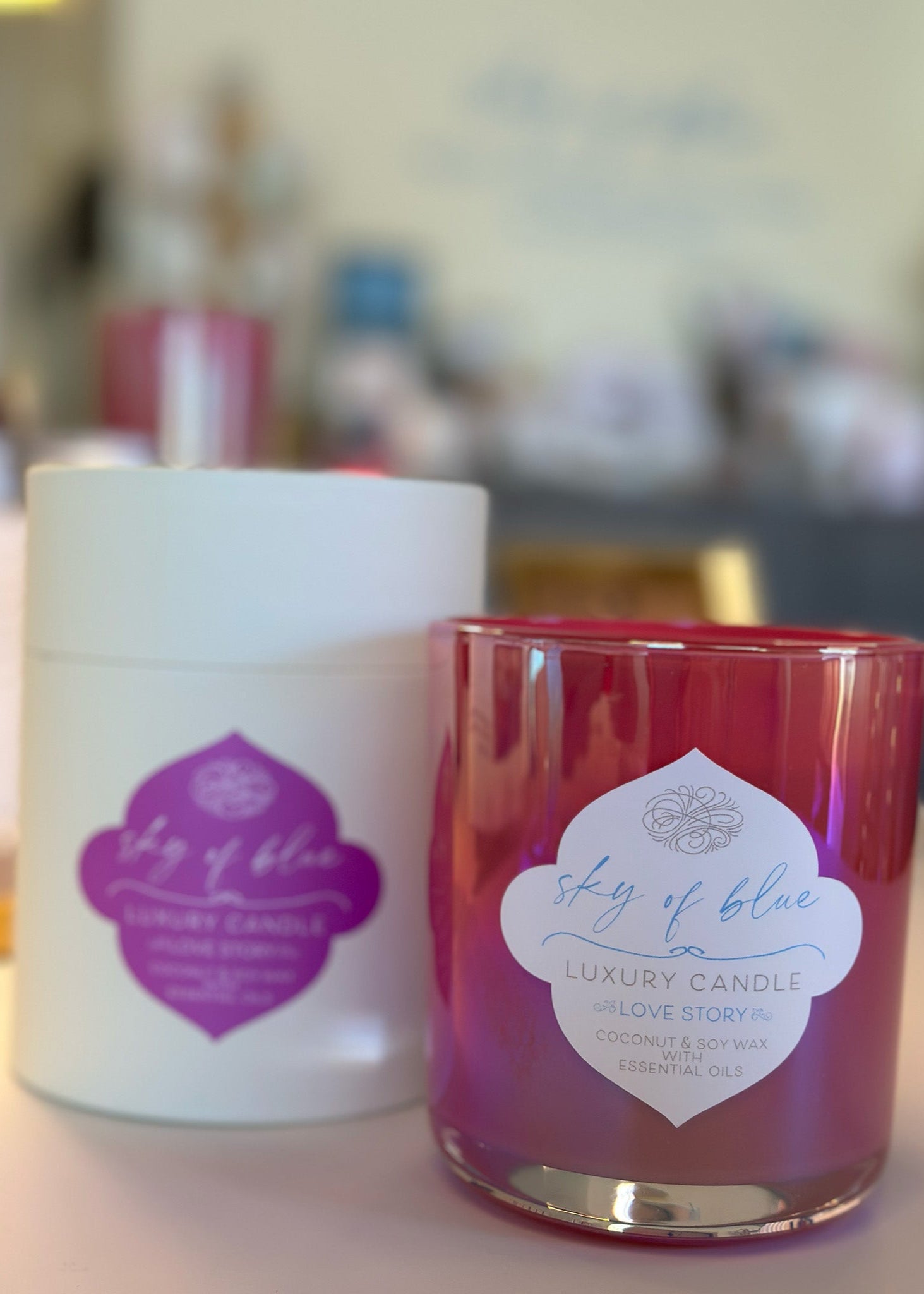 Love Story Large Luxury Candle