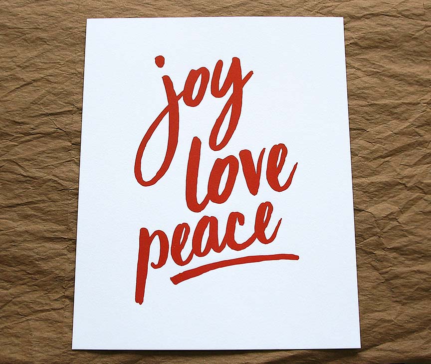 PeaceJoyLoveArtPrint