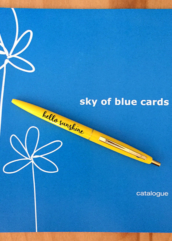 Sky of Blue Cards Catalog